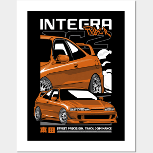 Integra Type R DC2 JDM Car Posters and Art